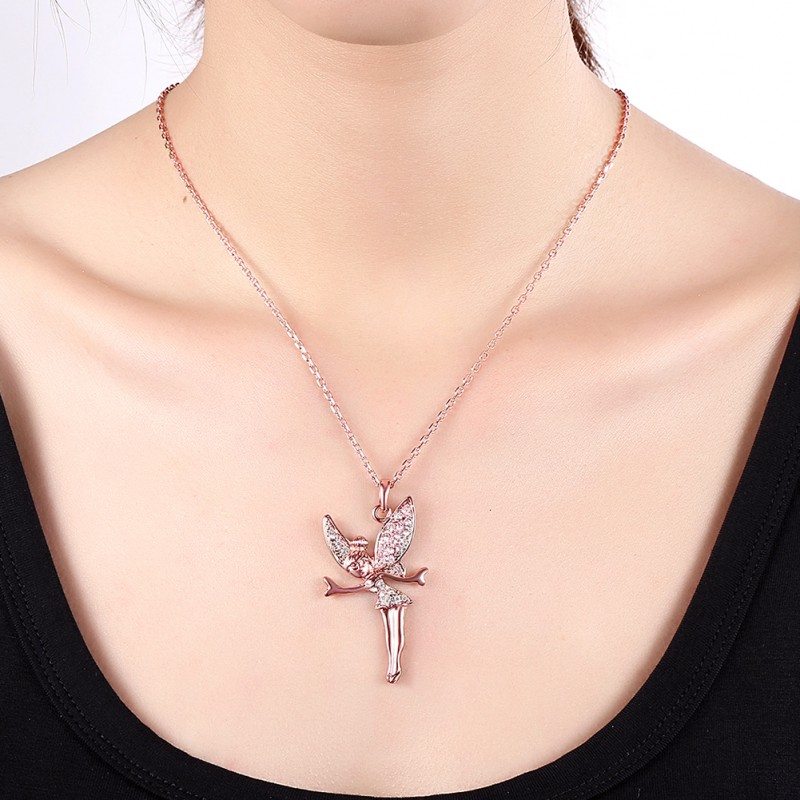Crystal Jewelry Alloy Necklace