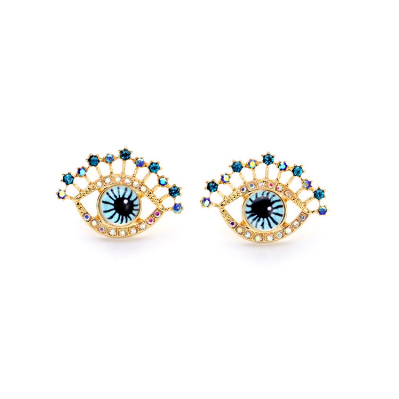 Devil Eye earrings stud