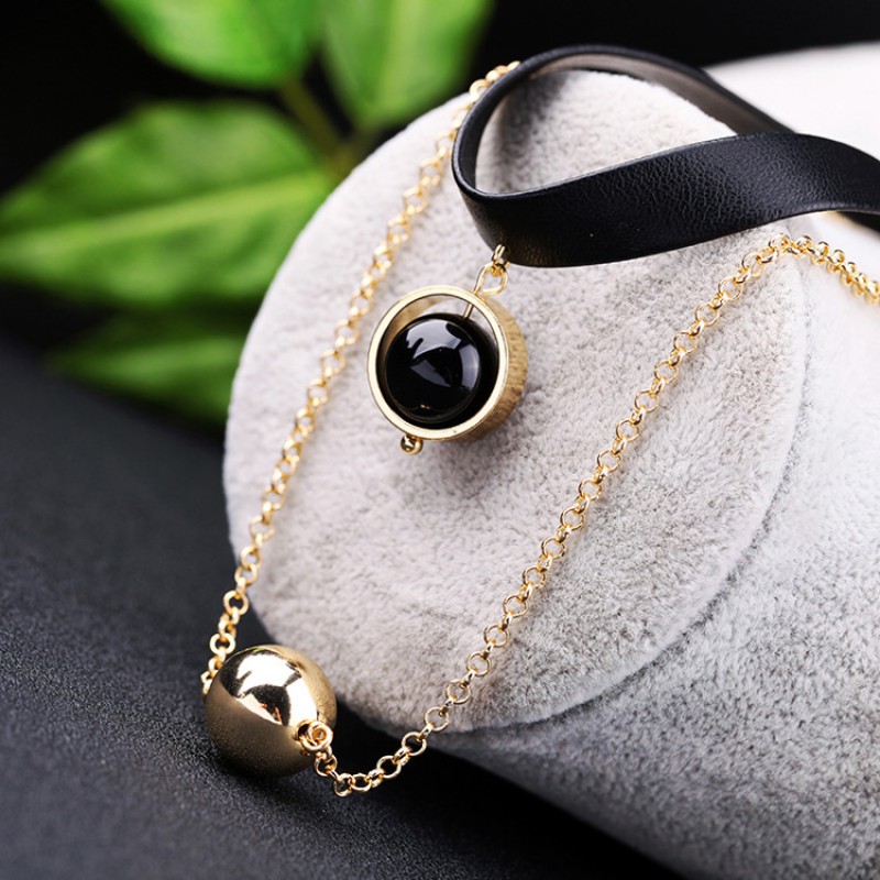DOUBLE LAYERS WOMEN NECKLACE