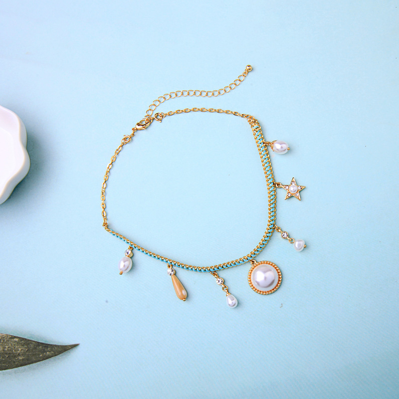 Multi-layers necklace alloy pendant
