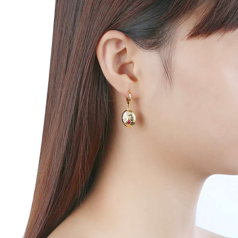 Brass Earring 