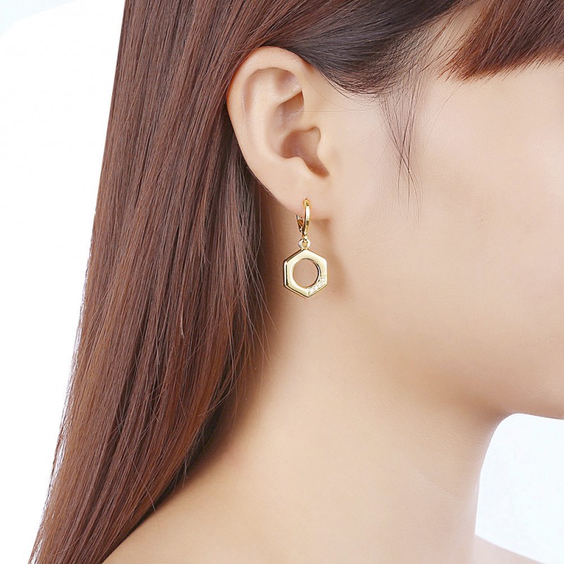 Brass Earring 
