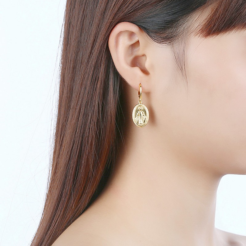 Brass Earring 