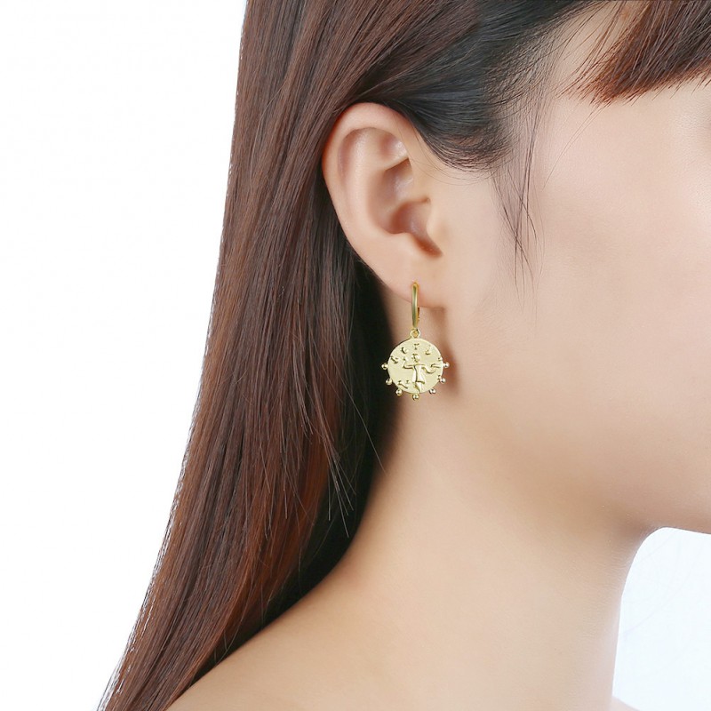 Brass Earring 