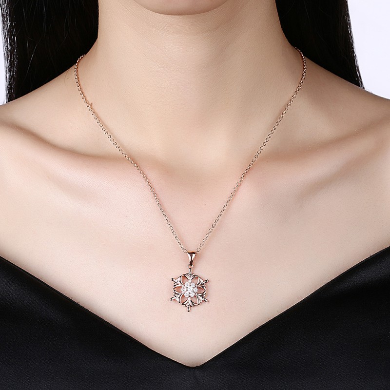 brass necklace