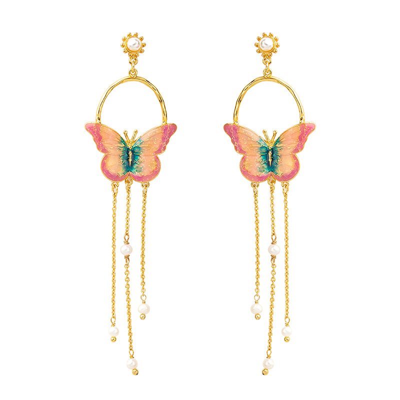 enamel jewelry earring