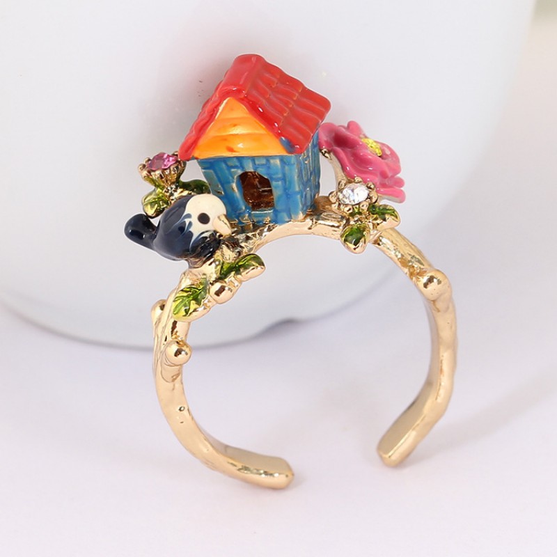 enamel jewelry RING