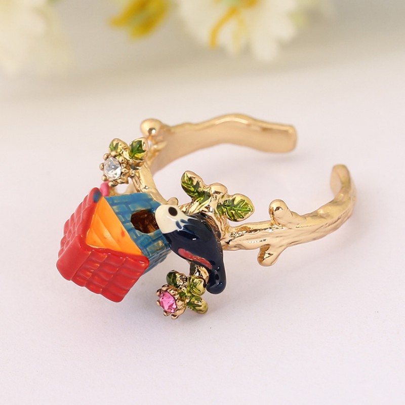 enamel jewelry RING