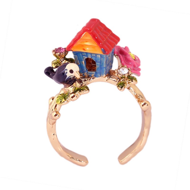 enamel jewelry RING