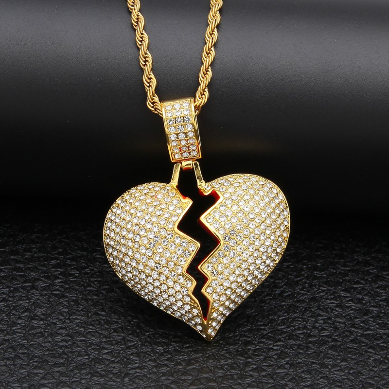 HIP HOP JEWELRY BRASS NECKLACE