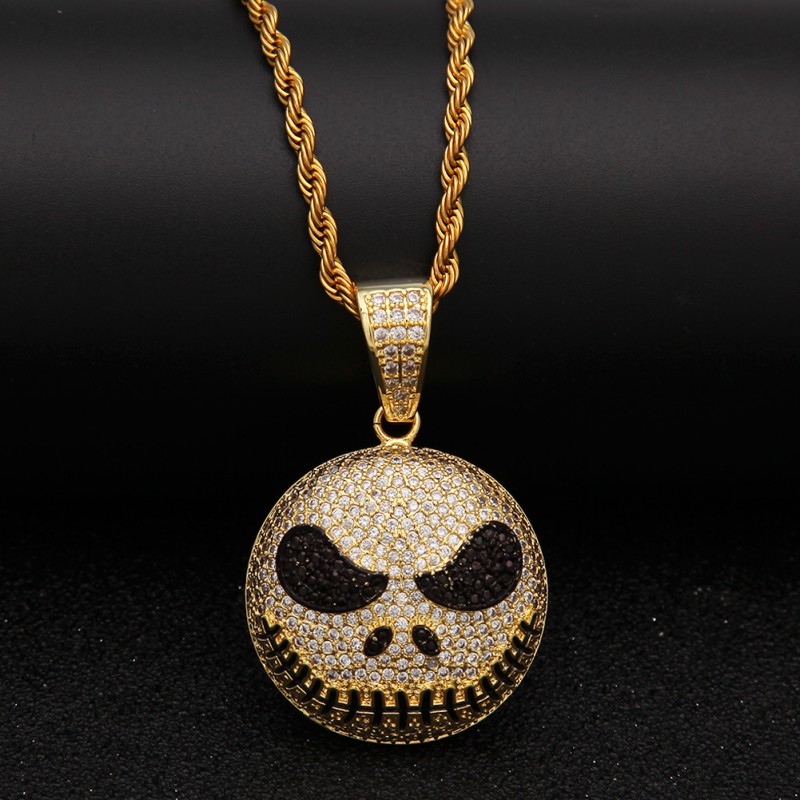 HIP HOP JEWELRY BRASS NECKLACE