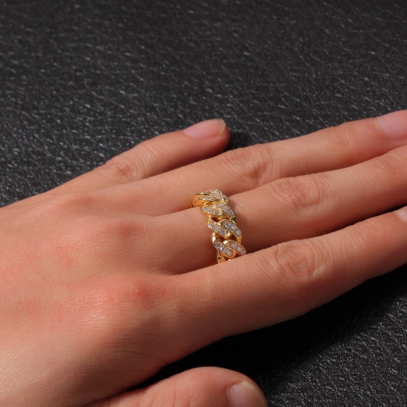 HIP HOP JEWELRY BRASS RING