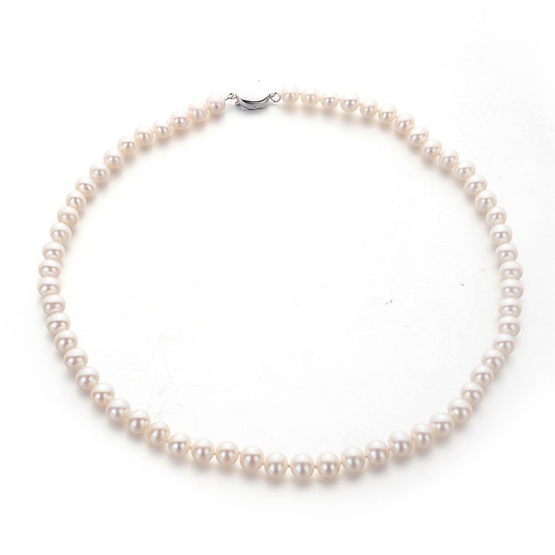 NATURAL FRESHWATER PEARL women necklace