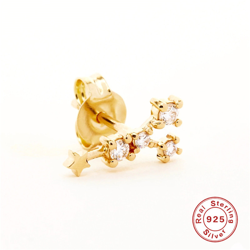 925 silver constellations earrings