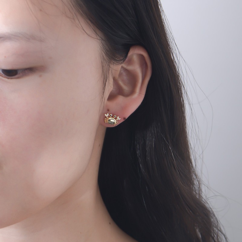 925 silver ocean earrings