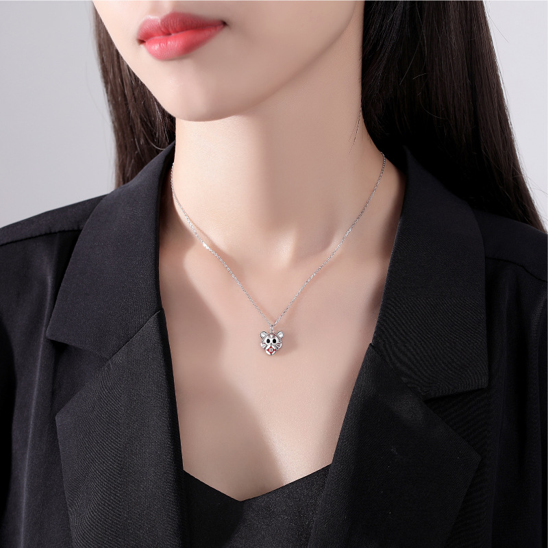 925 silver animal necklace