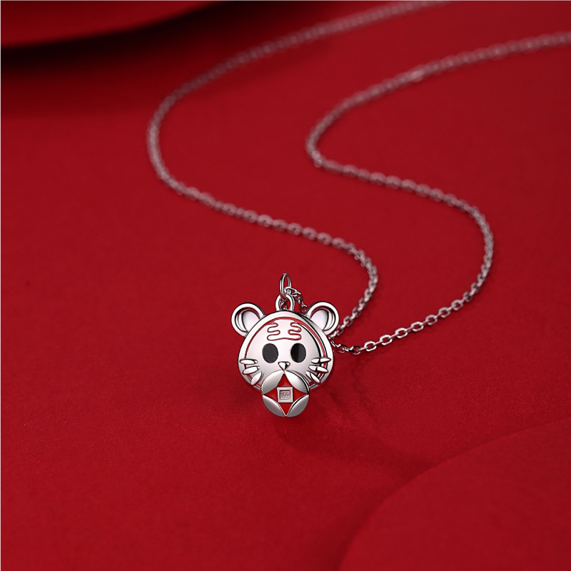 925 silver animal necklace