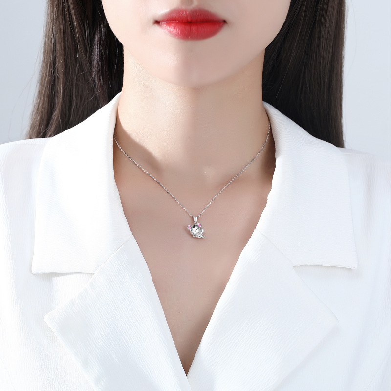 925 silver animal necklace