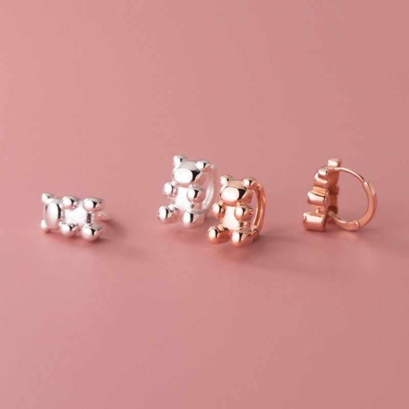 925 silver animal earrings
