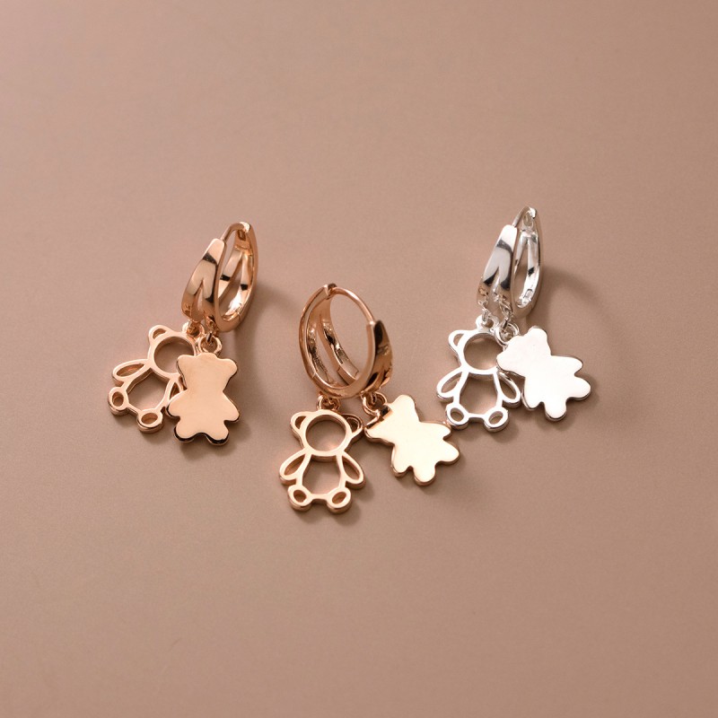 925 silver animal earrings