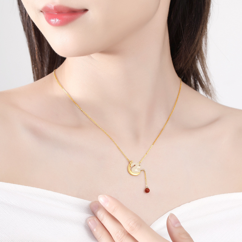 925 silver animal necklace