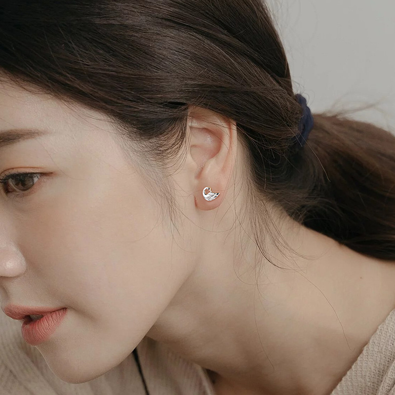 925 silver animal earrings