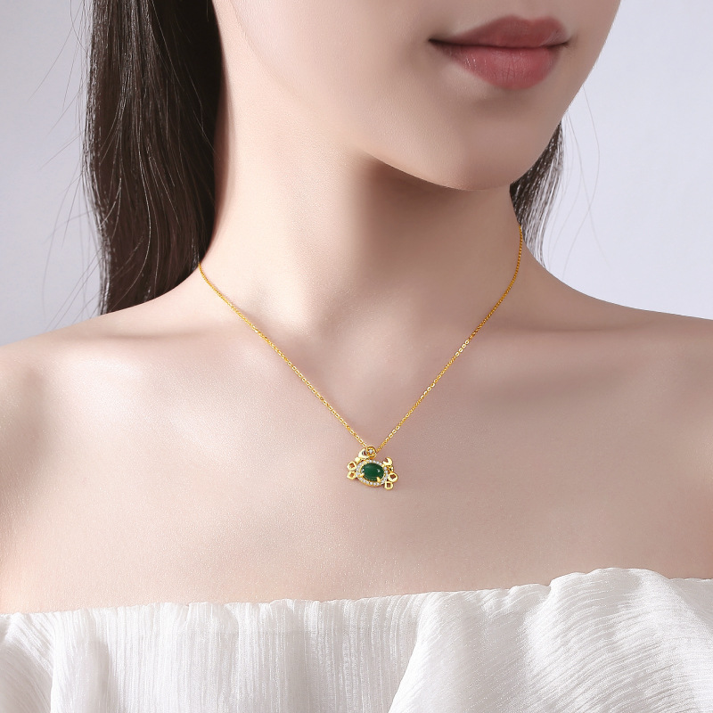 925 silver ocean necklace