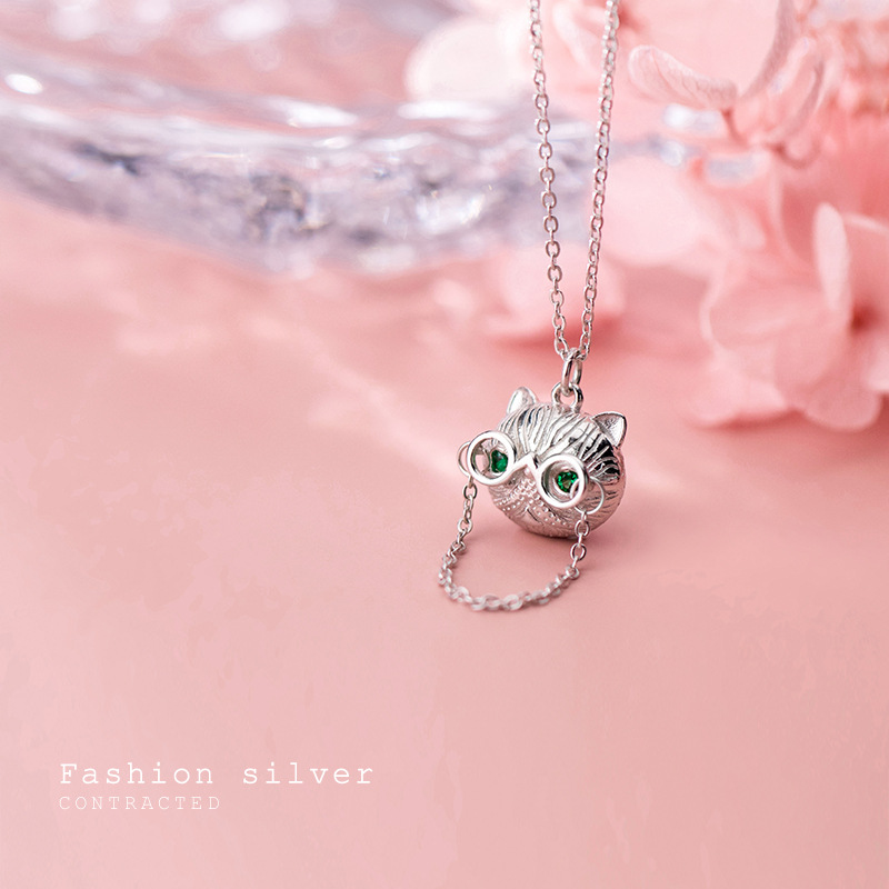 925 silver animal necklace