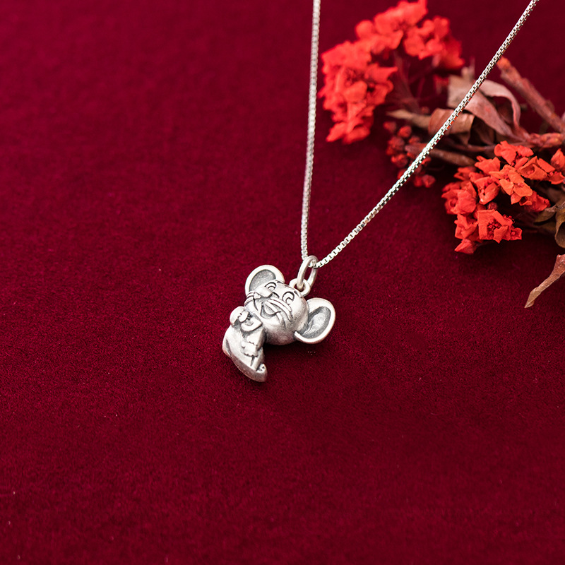 925 silver animal necklace
