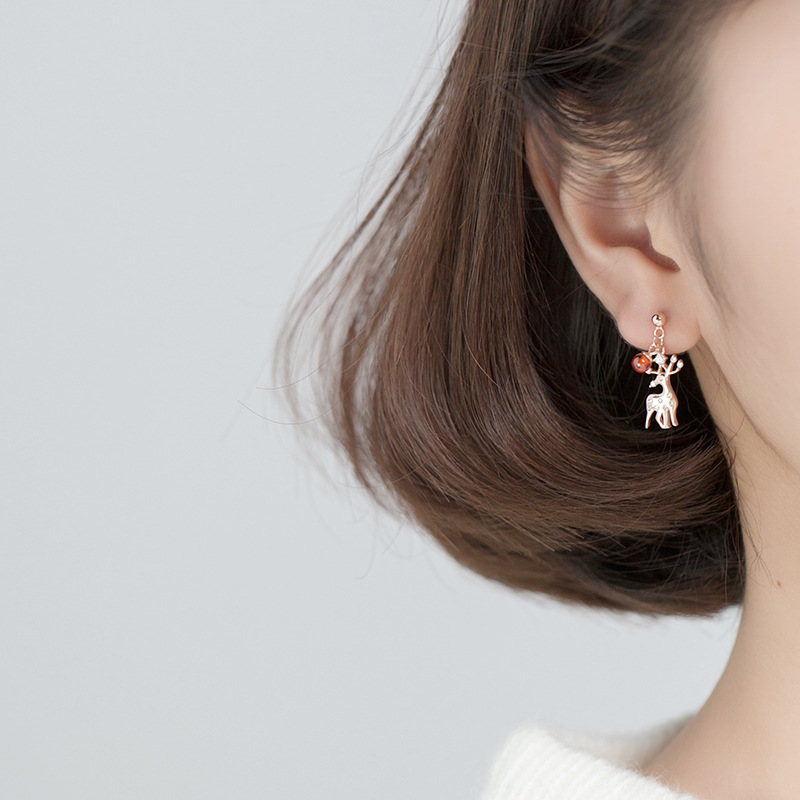 925 silver animal earrings
