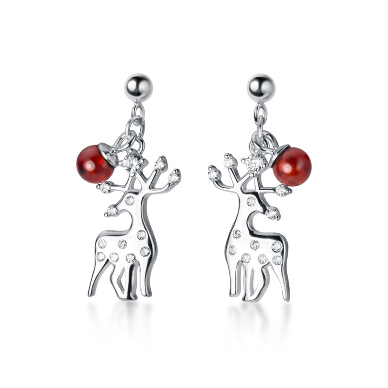 925 silver animal earrings