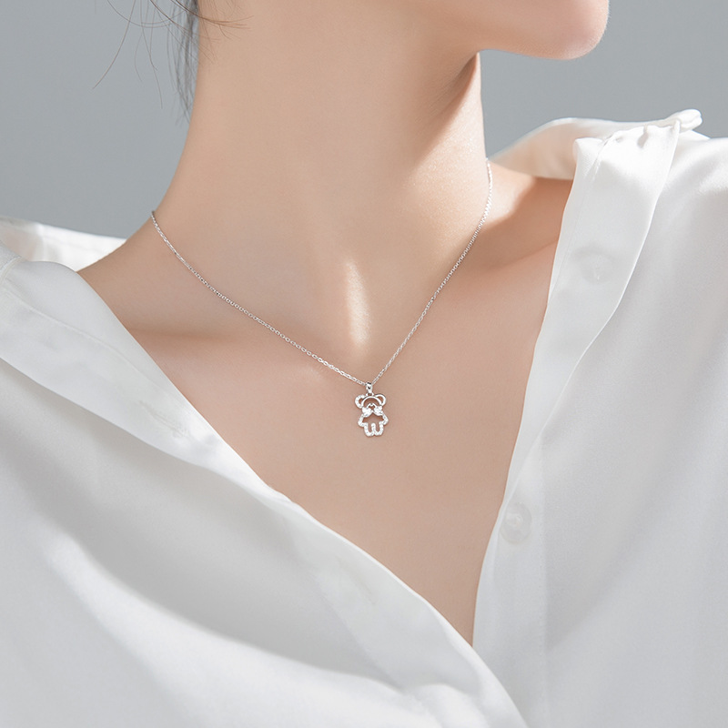 925 silver animal necklace