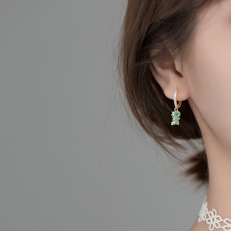 925 silver animal earrings