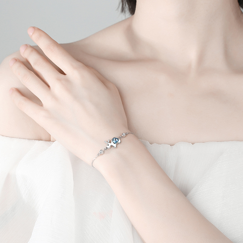 925 silver animal bracelet