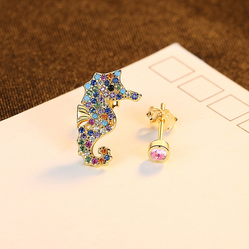 925 silver ocean earrings