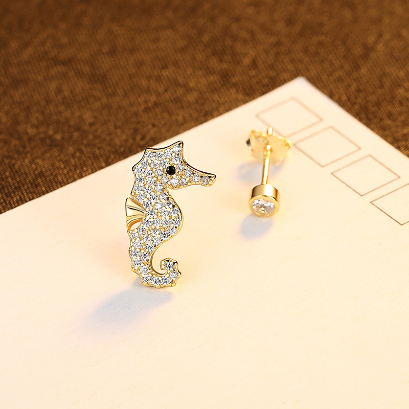 925 silver ocean earrings