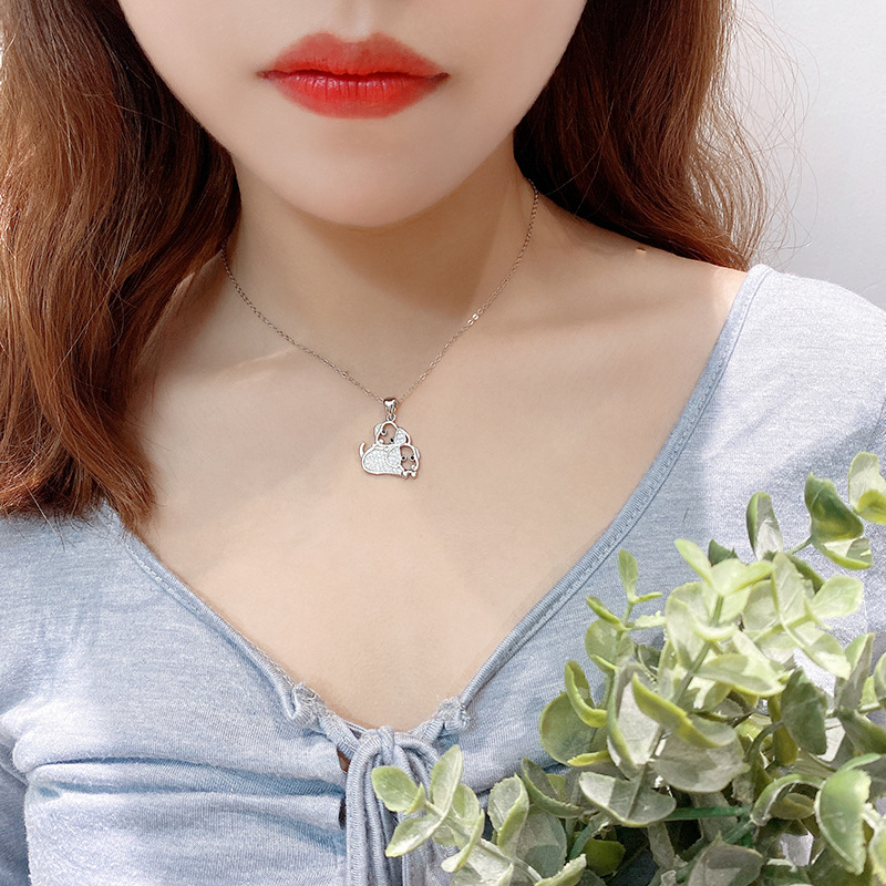 925 silver animal necklace