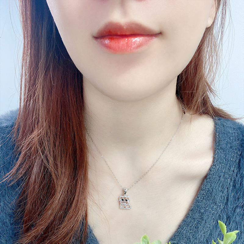 925 silver animal necklace