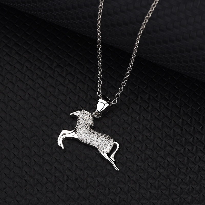 925 silver animal necklace