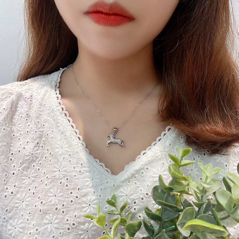 925 silver animal necklace