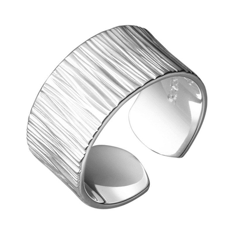 925 silver Punk Retro ring