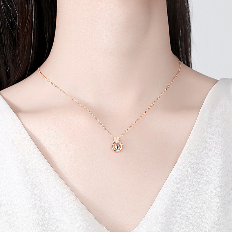 925 silver heart necklace