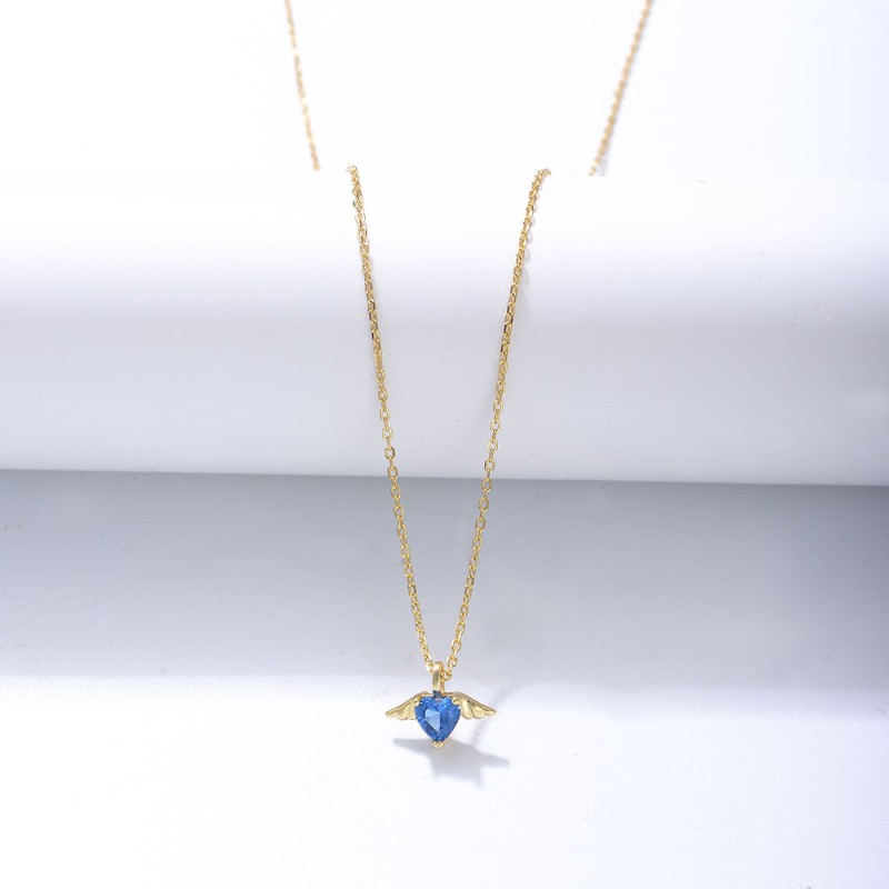 925 silver heart necklace