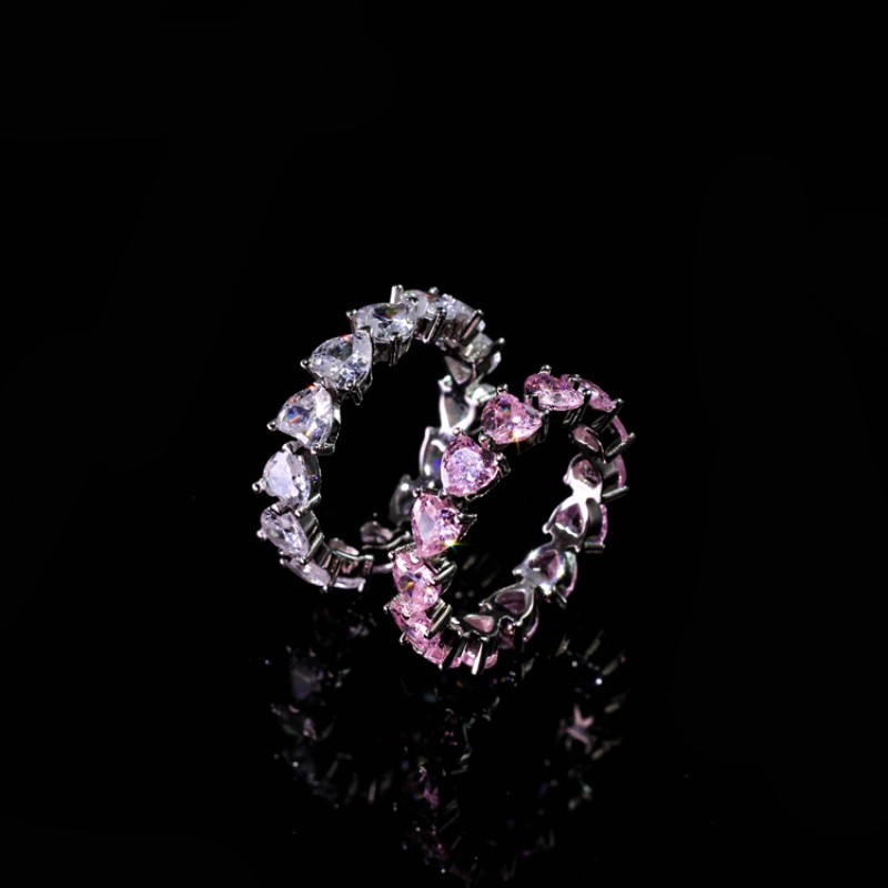 925 silver heart ring