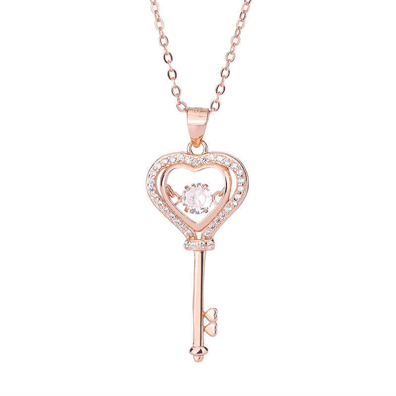 925 silver heart necklace