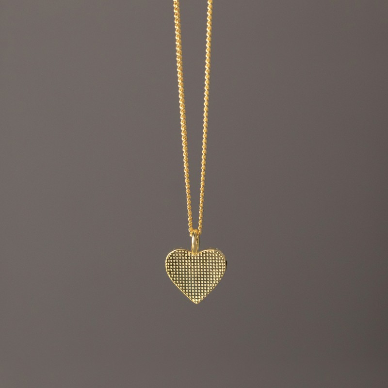 925 silver heart necklace