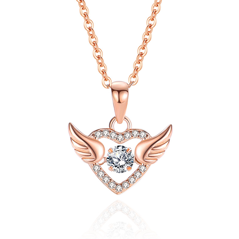925 silver heart necklace