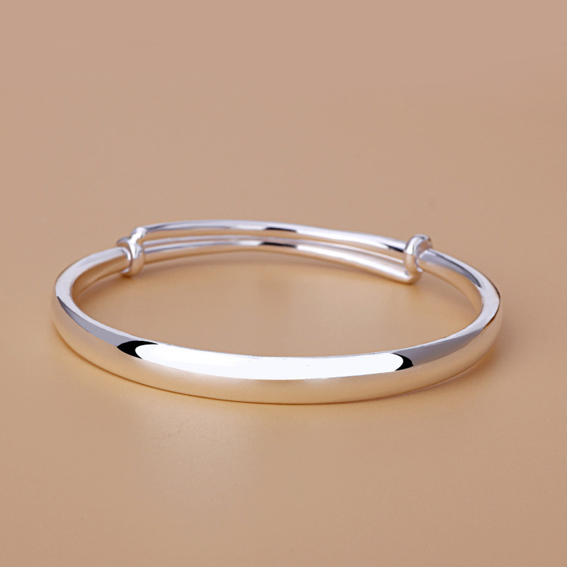 925 silver bangle size adjustable  high quality jewelry