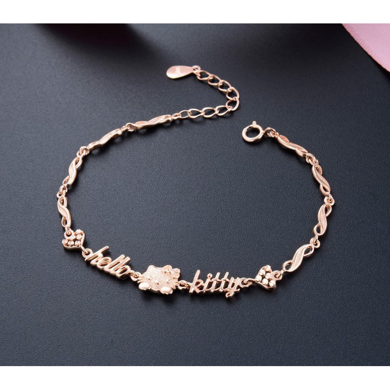 HELLO KITTY 925 silver bracelet