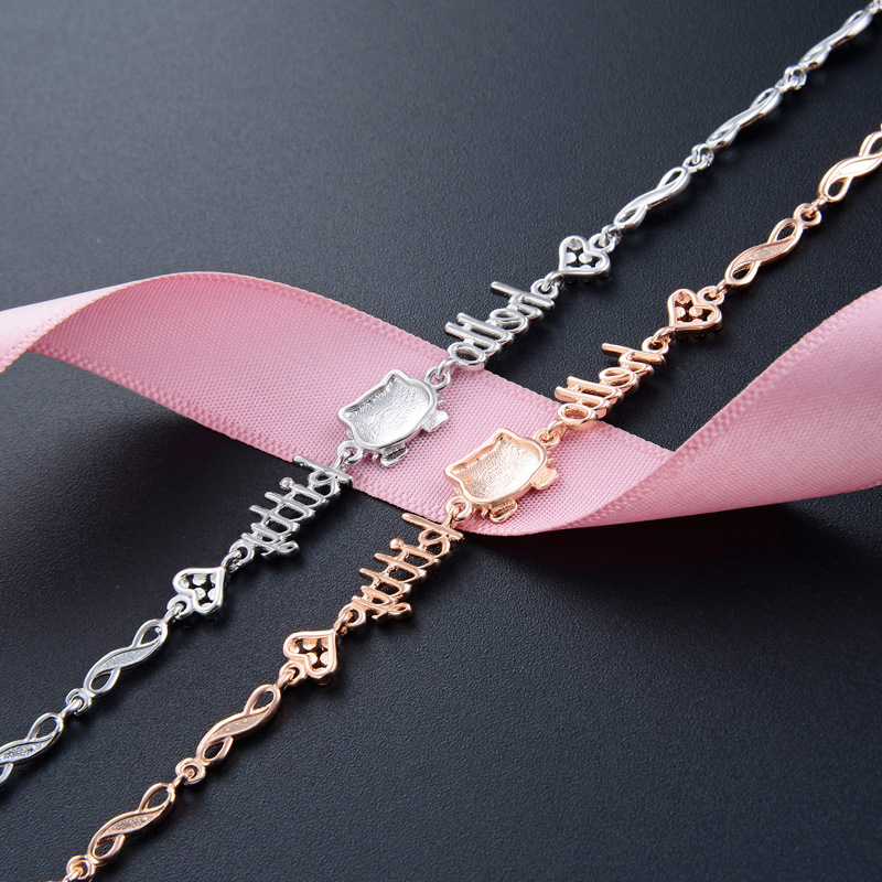 HELLO KITTY 925 silver bracelet